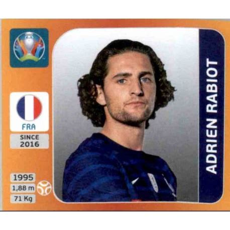 Sale Sticker Adrien Rabiot France Panini Euro 2020 Stickers