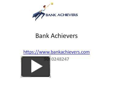 PPT Online Mock Test Series For Bank Exam Bank PO SBI PO IBPS