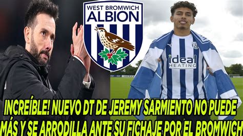 Incre Ble Nuevo Dt De Jeremy Sarmiento No Puede M S Y Se Arrodilla