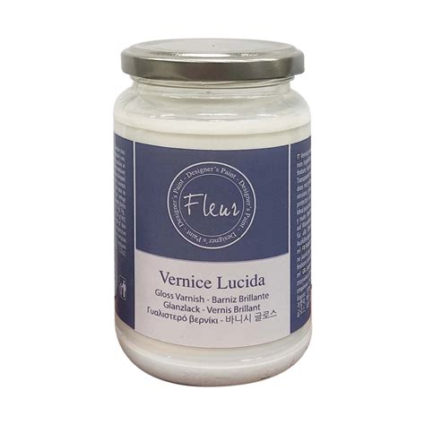 Vernice All Acqua Fleur V Trasparente Lucida Ml Obi