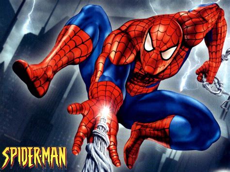 Spider-Man Cartoon Wallpapers - Top Free Spider-Man Cartoon Backgrounds ...