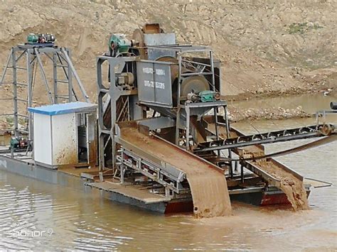 M Hour Bucket Chain Gold Dredger For Selecting And Panning