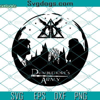 Dumbledore S Army Svg Harry Potter Hogwarts Castle Alumni Svg