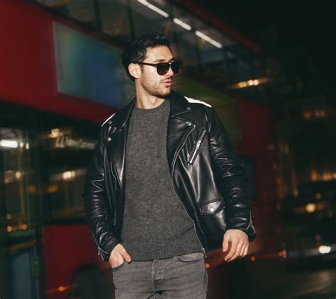 Leather Jacket Outfits For Men Styling An Easy Cool