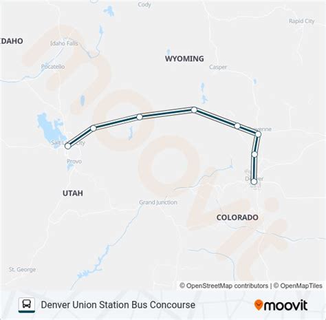 Ruta Greyhound Us0560s Horarios Paradas Y Mapas Denver Union