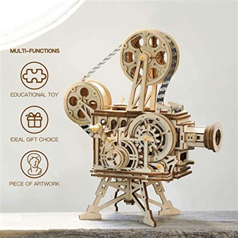 3d Wooden Puzzle Mechanical Model Kits For Adults Diy Craft Kits