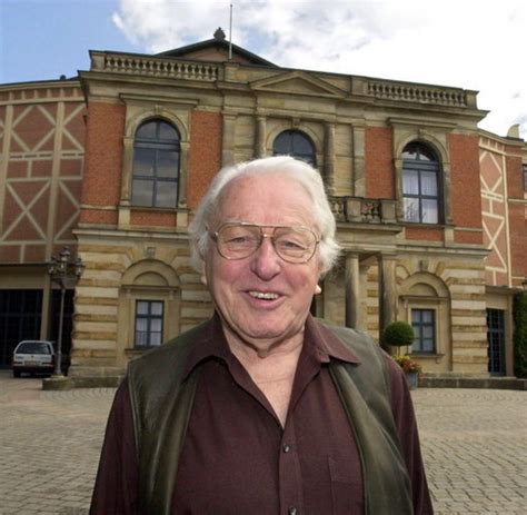 Bayreuth Wolfgang Wagners Größe im Abschied WELT