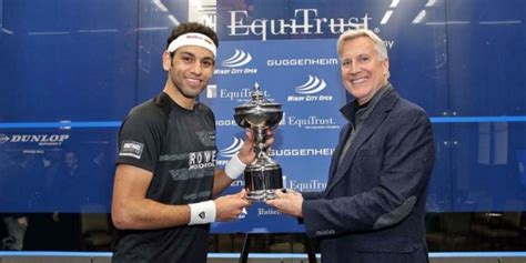 Squash Elshorbagy El Welily Clinch Windy City Open Titles