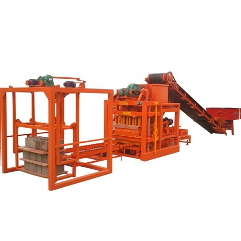 Cement Brick Machine Qt 4 25 Automatic Hollow Block Machine Block