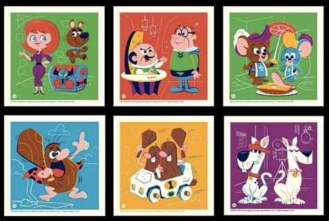 Dave Perillo X Hanna Barbera X Print Collection