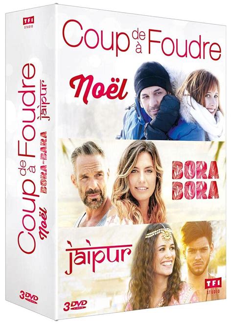 Coffret coups de foudre à 3 films jaïpur noël bora bora FR