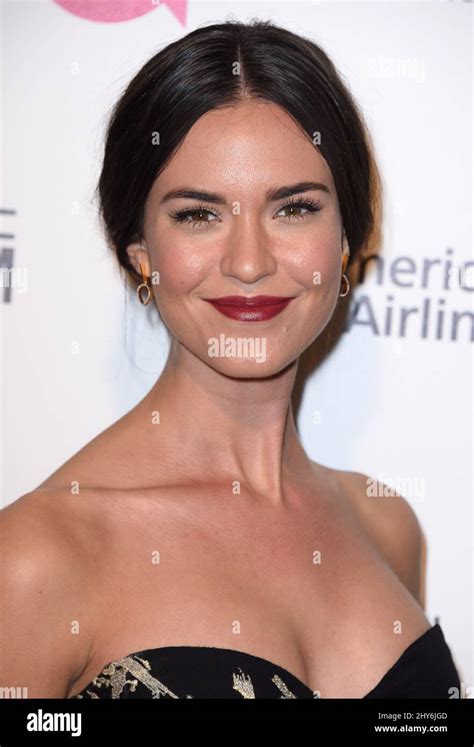 Odette Annable Attending The 2015 Elton John Aids Foundation Academy Awards Viewing Party Held