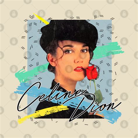 Celine Dion 80s Aesthetic Fan Art Design Celine Dion Tapestry