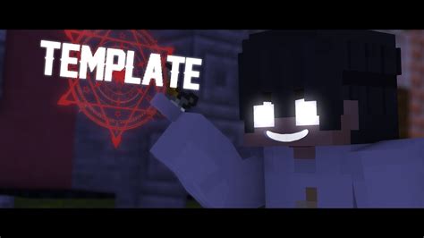 Intro Minecraft Minhg Mine Imator Template Youtube