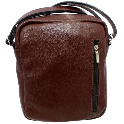 Bolsa Masculina Couro Legitimo Shoulder Bag Tablet Doras Bolsas