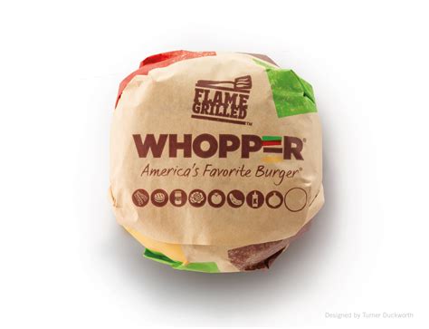 Burger King Packaging and Visual Identity Whopper | Burger, Burger