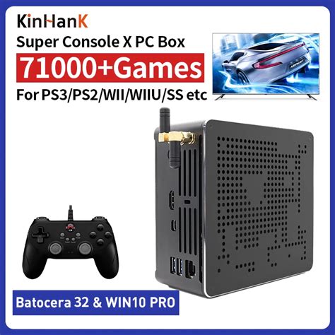 Kinhank Super Console X Pc Box Retro Video Game Console Mini Pc Build