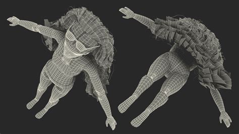Barbie Doll Swimsuit Rigged 3d Model 99 Max Free3d