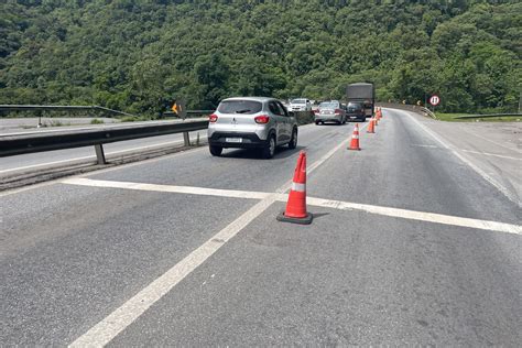 DER PR inicia nova etapa da recuperação da BR 277 no Litoral nesta