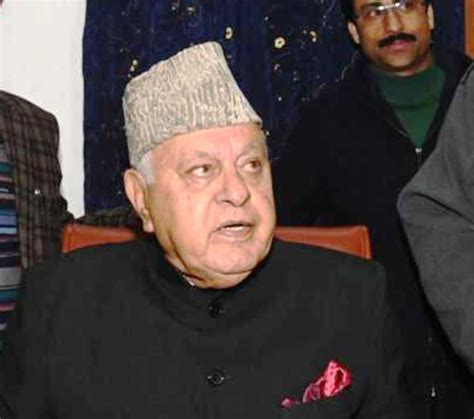 Dialogue Only Path To Peace In Jammu And Kashmir Farooq Abdullah