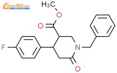 Methyl 3R 4R 1 Benzyl 4 4 Fluorophenyl 6 Oxopiperidine 3