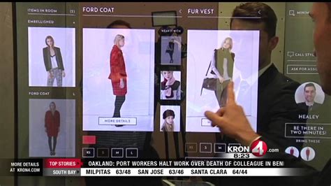 Tech Report High Tech Retail Store Uses Touch Screens To Display