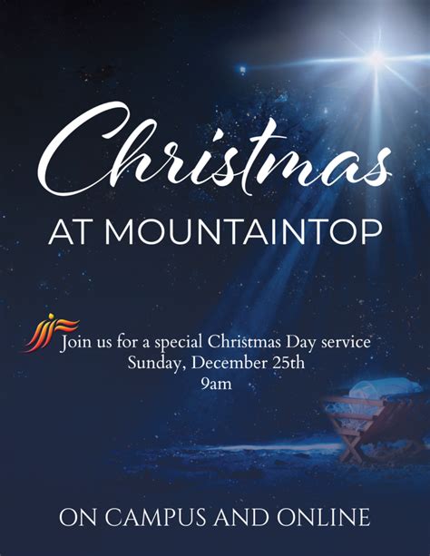 Christmas Day Service Mountaintop Faith Ministries