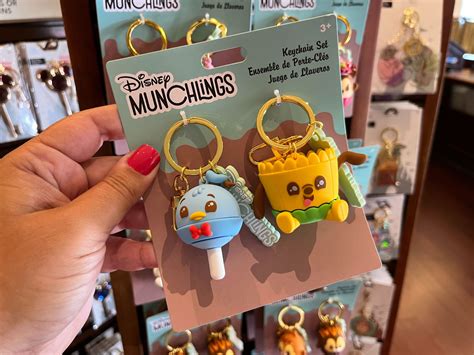 Add Some Sweetness To Your Day With NEW Disney Munchlings Keychains