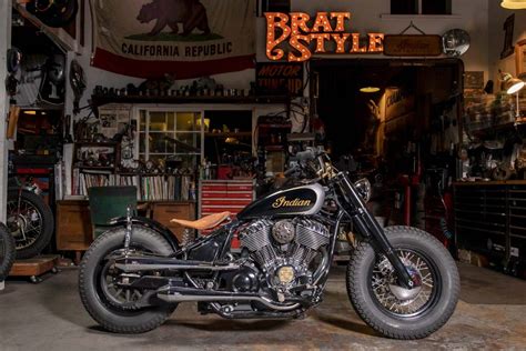 Bratstyle Indian Chief By Go Takamine Custom Motorcycle