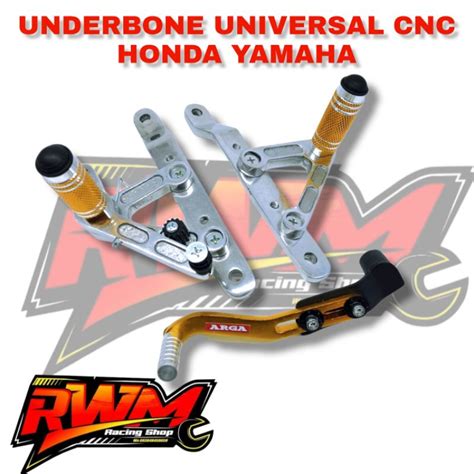 Jual Underbone Footstep Bostep Underbon Universal Cnc Yamaha Honda