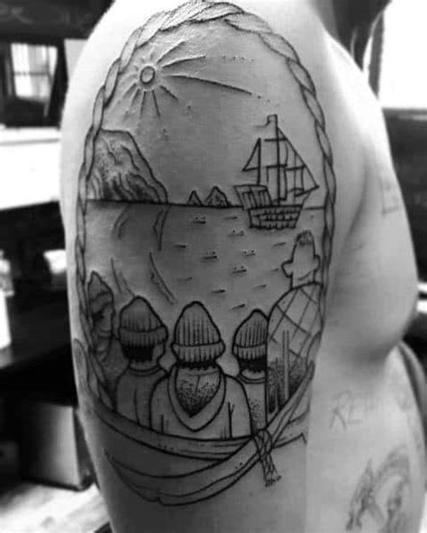 60 Goonies Tattoo Designs For Men - Never Say Die Ink Ideas