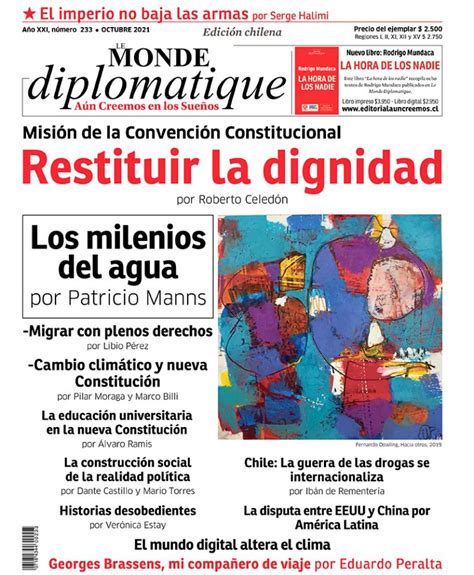 233 OCTUBRE 2021 EDICIÓN DIGITAL Le Monde Diplomatique