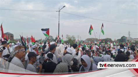 Ribuan Warga Depok Gelar Aksi Bela Palestina Wali Kota Tak Ada Alasan