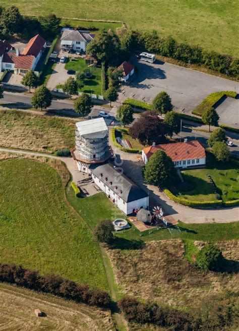 Sonderborg Von Oben Sanierungs Und Restaurationsarbeiten Am