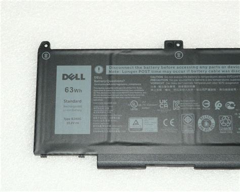 NEW GENUINE DELL LATITUDE 5420 5520 BATTERY 4 CELL 63WH 15 2V RJ40G