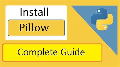 Python How To Install Pillow On Windows