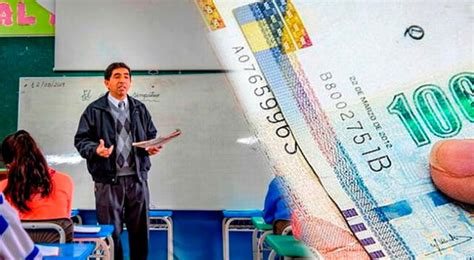 Minedu ¿cuál Será El Sueldo De Un Profesor En El Perú En El 2026 El