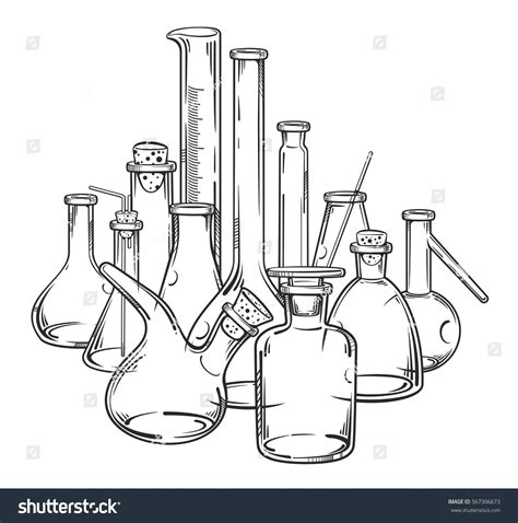 Chemistry Lab Drawing at GetDrawings | Free download