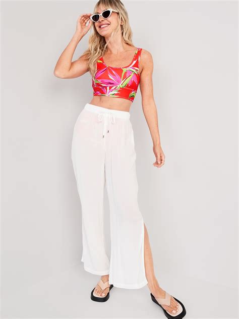 Haut de bikini à encolure dégagée pour Femme Old Navy