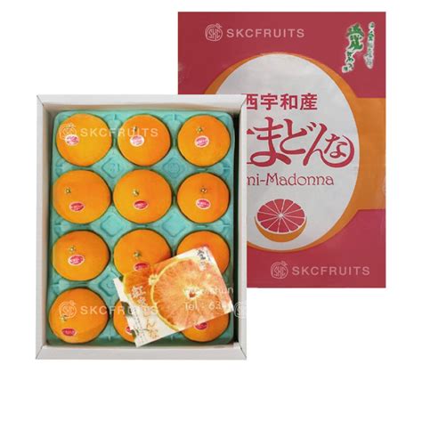 Japanese Beni Madonna Orange 12pcs Skcfruits Sg Delivery