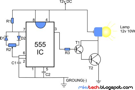 Circuit Diagram Of Pwm Led Dimmer Using Ne Ne Dimmer