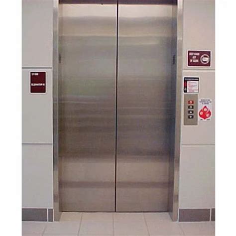 Stainless Steel Manual Door Lift For Goods Max Load 2 4 Tons At Rs