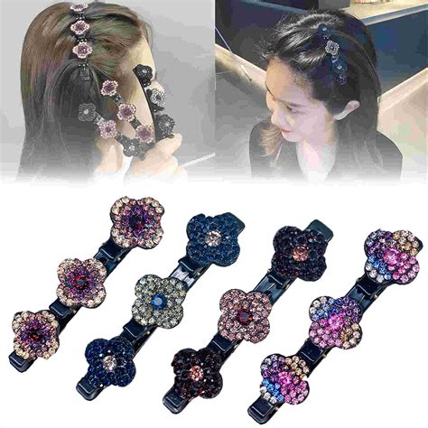 Satin Fabric Hair Bands Braided Hair Clips For Women Rsvelte Hair