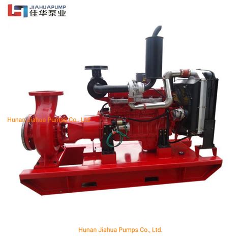 Ul Fm Nfpa20 Horizontal Double Suction Centrifugal Multistage Jockey Diesel Engine Fire Fighting