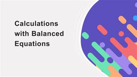 Calculations On Balanced Equationspptx