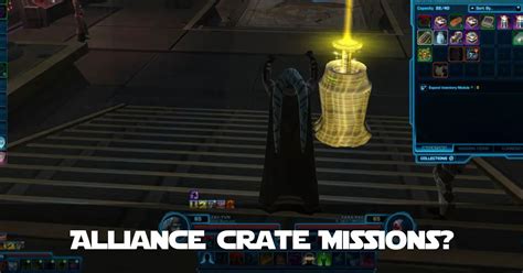 Kotfe Alliance Crates Missions Backwards Step Swtor