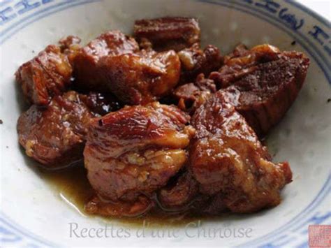 Recettes De Porc Au Caramel De Recettes Dune Chinoise