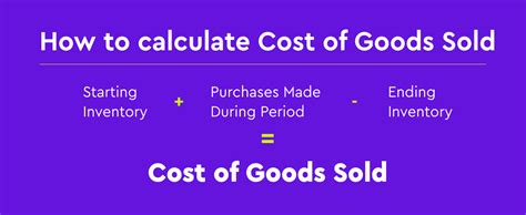 How To Calculate Cost Of Goods Sold