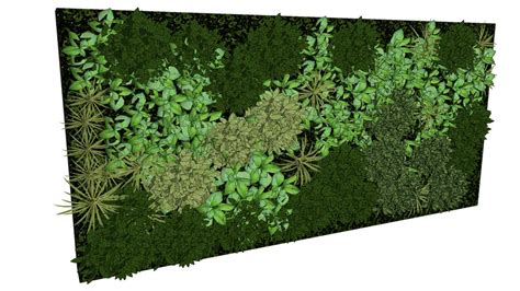 Vertical Garden Sketchup Model Image To U