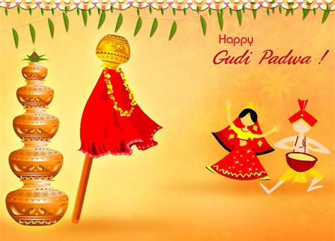 Happy Gudi Padwa Images 2024 with Wishes Message in english